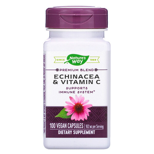 <img alt="Natures Way, Echinacea & Vitamin C, 100 Capsules" title="Natures Way, Echinacea & Vitamin C, 100 Capsules,033674004173"