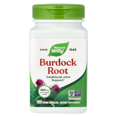 <img alt="Natures Way, Burdock Root, 100 Vegan Capsules (430 mg per Capsule)" title="Natures Way, Burdock Root, 100 Vegan Capsules (430 mg per Capsule),033674112007"