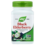 <img alt="Natures Way, Black Elderberry, 100 Vegan Capsules (575 mg per Capsule)" title="Natures Way, Black Elderberry, 100 Vegan Capsules (575 mg per Capsule),033674124406"