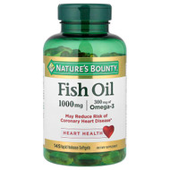 <img alt="Natures Bounty, Fish Oil, 1,000 mg, 145 Rapid Release Softgels" title="Natures Bounty, Fish Oil, 1,000 mg, 145 Rapid Release Softgels,074312038228"