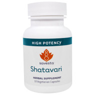 3 PACK OF Savesta, Shatavari, 10 Vegetarian Capsules