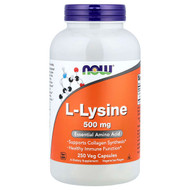 <img alt="NOW Foods, L-Lysine, 500 mg, 250 Veg Capsules" title="NOW Foods, L-Lysine, 500 mg, 250 Veg Capsules,733739001122"