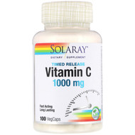 <img alt="Solaray, Vitamin C - 1000 mg - 100 Vegetarian Capsules" title="Solaray, Vitamin C - 1000 mg - 100 Vegetarian Capsules,076280044508"