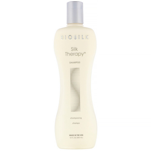 <img alt="Biosilk, Silk Therapy, Shampoo, 12 fl oz (355 ml)" title="Biosilk, Silk Therapy, Shampoo, 12 fl oz (355 ml),633911744819"