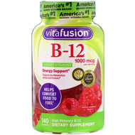 <img alt="VitaFusion, B12 Adult Vitamins, Energy Support, Natural Raspberry Flavor, 1000 mcg, 140 Gummies" title="VitaFusion, B12 Adult Vitamins, Energy Support, Natural Raspberry Flavor, 1000 mcg, 140 Gummies,027917270975"
