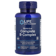 <img alt="Life Extension, BioActive Complete B-Complex, 60 Vegetarian Capsules" title="Life Extension, BioActive Complete B-Complex, 60 Vegetarian Capsules,737870194569"