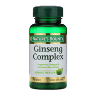 <img alt="Natures Bounty, Ginseng Complex, 75 Capsules" title="Natures Bounty, Ginseng Complex, 75 Capsules,074312119323"
