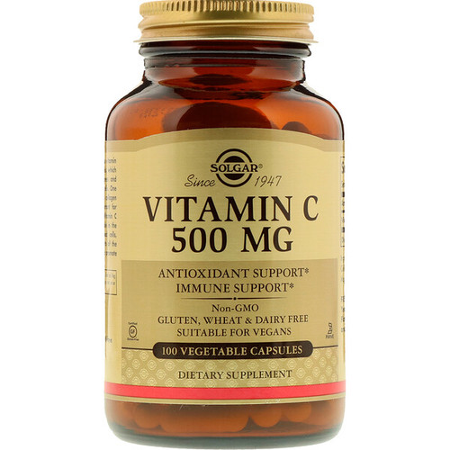 <img alt="Solgar, Vitamin C, 500 mg , 100 Vegetable Capsules" title="Solgar, Vitamin C, 500 mg , 100 Vegetable Capsules,033984032606"