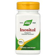 <img alt="Natures Way, Inositol, 500 mg, 100 Capsules" title="Natures Way, Inositol, 500 mg, 100 Capsules,033674404614"