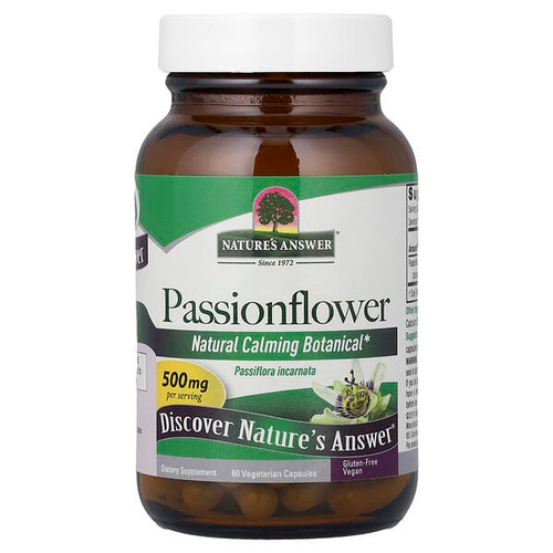 <img alt="Natures Answer, Passionflower, 60 Vegetarian Capsule (250 mg per Capsule)" title="Natures Answer, Passionflower, 60 Vegetarian Capsule (250 mg per Capsule),083000164217"