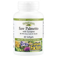 <img alt="Natural Factors, HerbalFactors, Saw Palmetto with Lycopene, 60 Softgels" title="Natural Factors, HerbalFactors, Saw Palmetto with Lycopene, 60 Softgels,068958045511"