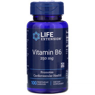 <img alt="Life Extension, Vitamin B6, 250 mg, 100 Vegetarian Capsules" title="Life Extension, Vitamin B6, 250 mg, 100 Vegetarian Capsules,737870153511"