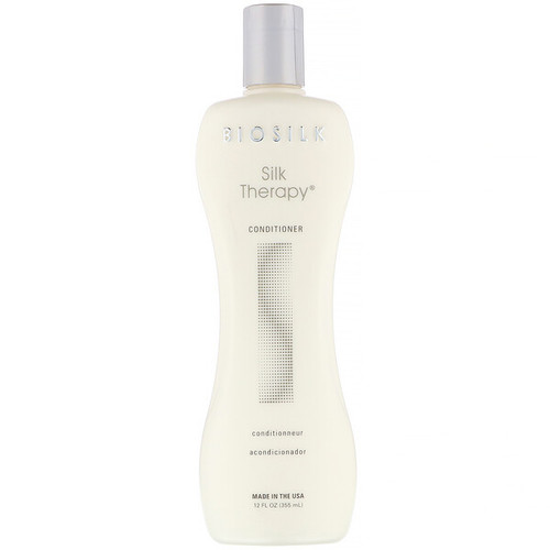 <img alt="Biosilk, Silk Therapy, Conditioner, 12 fl oz (355 ml)" title="Biosilk, Silk Therapy, Conditioner, 12 fl oz (355 ml),633911744833"