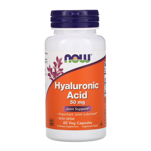 <img alt="Now Foods, Hyaluronic Acid, 50 mg, 60 Veg Capsules" title="Now Foods, Hyaluronic Acid, 50 mg, 60 Veg Capsules,733739031563"