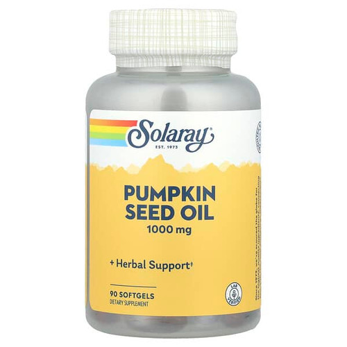 <img alt="Solaray, Pumpkin Seed Oil, 1,000 mg, 90 Softgels" title="Solaray, Pumpkin Seed Oil, 1,000 mg, 90 Softgels,076280107272"