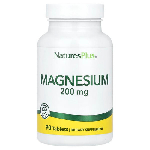 <img alt="NaturesPlus, Magnesium, 200 mg, 90 Tablets" title="NaturesPlus, Magnesium, 200 mg, 90 Tablets,097467033504"