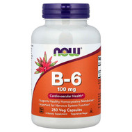 <img alt="NOW Foods, B-6, 100 mg, 250 Veg Capsules" title="NOW Foods, B-6, 100 mg, 250 Veg Capsules,733739004581"