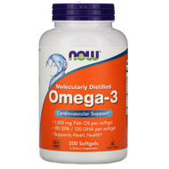 <img alt="Now Foods, Omega-3, 180 EPA/120 DHA, 200 Softgels" title="Now Foods, Omega-3, 180 EPA/120 DHA, 200 Softgels,733739016522"