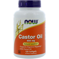 <img alt="Now Foods, Castor Oil, 650 mg, 120 Softgels" title="Now Foods, Castor Oil, 650 mg, 120 Softgels,733739017239"