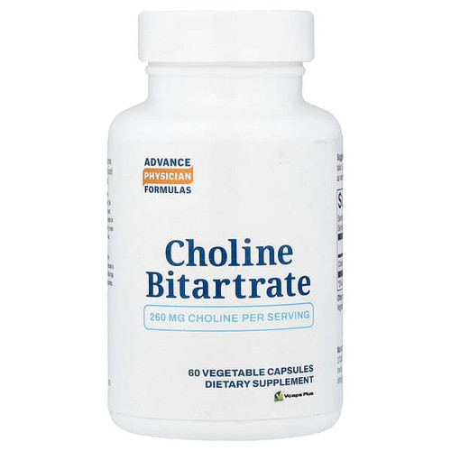 <img alt="Advance Physician Formulas, Choline Bitartrate, 260 mg, 60 Vegetable Capsules" title="Advance Physician Formulas, Choline Bitartrate, 260 mg, 60 Vegetable Capsules,896996000083"