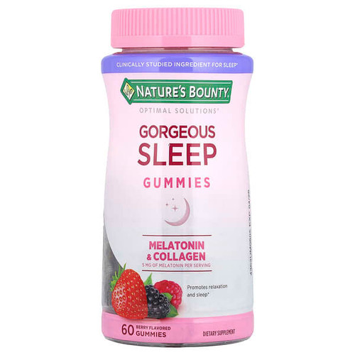<img alt="Natures Bounty, Optimal Solutions, Gorgeous Sleep Gummies, Berry, 60 Gummies" title="Natures Bounty, Optimal Solutions, Gorgeous Sleep Gummies, Berry, 60 Gummies,074312004896"