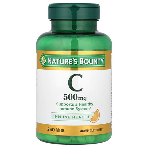 <img alt="Natures Bounty, Vitamin C, 500 mg, 250 Tablets" title="Natures Bounty, Vitamin C, 500 mg, 250 Tablets,074312014741"