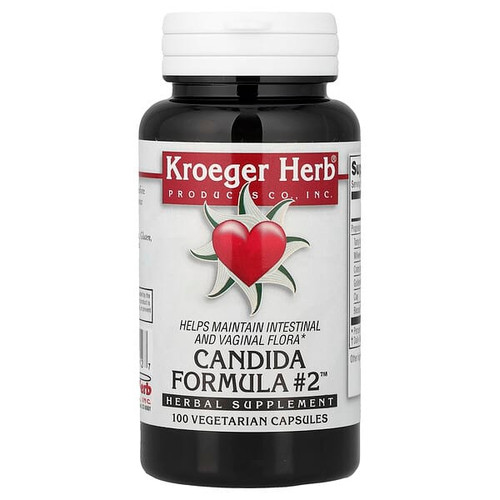 <img alt="Kroeger Herb Co, Candida Formula #2, 100 Vegetarian Capsules" title="Kroeger Herb Co, Candida Formula #2, 100 Vegetarian Capsules,696916100127"