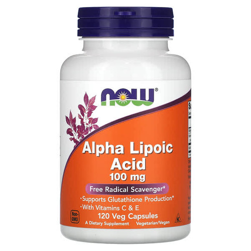 <img alt="NOW Foods, Alpha Lipoic Acid, 100 mg, 120 Veg Capsules" title="NOW Foods, Alpha Lipoic Acid, 100 mg, 120 Veg Capsules,733739030412"