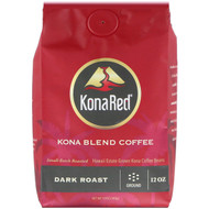 KonaRed , Kona Blend Coffee, Dark Roast, Ground, 12 oz (340 g)
