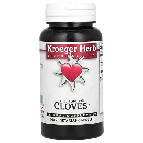 <img alt="Kroeger Herb Co, Fresh Ground Cloves, 100 Vegetarian Capsules (450 mg per Capsule)" title="Kroeger Herb Co, Fresh Ground Cloves, 100 Vegetarian Capsules (450 mg per Capsule),696916100356"