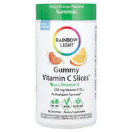 <img alt="Rainbow Light, Gummy Vitamin C Slices Plus Vitamin E, Tangy Orange, 90 Gummies" title="Rainbow Light, Gummy Vitamin C Slices Plus Vitamin E, Tangy Orange, 90 Gummies,021888120338"