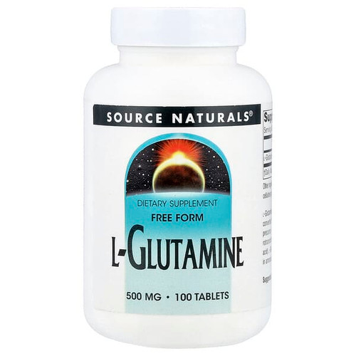 <img alt="Source Naturals, L-Glutamine, 500 mg, 100 Tablets" title="Source Naturals, L-Glutamine, 500 mg, 100 Tablets,021078001270"