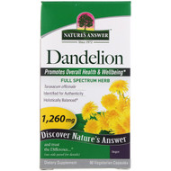 <img alt="Natures Answer, Dandelion, 1,260 mg, 90 Vegetarian Capsules" title="Natures Answer, Dandelion, 1,260 mg, 90 Vegetarian Capsules,083000161667"