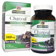 <img alt="Natures Answer, Charcoal, Activated Purified Carbon, 560 mg, 90 Vegetarian Capsules" title="Natures Answer, Charcoal, Activated Purified Carbon, 560 mg, 90 Vegetarian Capsules,083000164675"