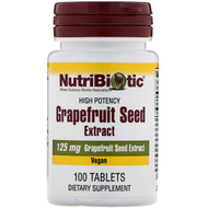 <img alt="NutriBiotic, Grapefruit Seed Extract, 125 mg, 100 Tablets" title="NutriBiotic, Grapefruit Seed Extract, 125 mg, 100 Tablets,728177010133"
