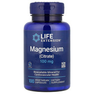 <img alt="Life Extension, Magnesium (Citrate), 100 mg, 100 Vegetarian Capsules" title="Life Extension, Magnesium (Citrate), 100 mg, 100 Vegetarian Capsules,737870168218"