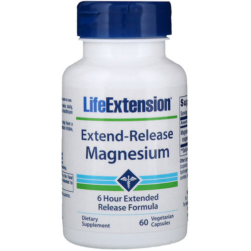 <img alt="Life Extension, Extend-Release Magnesium, 60 Vegetarian Capsules" title="Life Extension, Extend-Release Magnesium, 60 Vegetarian Capsules,737870210764"