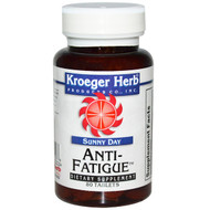 <img alt="Kroeger Herb Co, Sunny Day, Anti-Fatigue, 80 Tablets" title="Kroeger Herb Co, Sunny Day, Anti-Fatigue, 80 Tablets,696916220108"