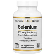 <img alt="California Gold Nutrition, Selenium, Yeast-Free, 200 mcg, 180 Veggie Capsules" title="California Gold Nutrition, Selenium, Yeast-Free, 200 mcg, 180 Veggie Capsules,898220013524"