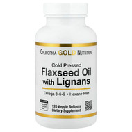 <img alt="California Gold Nutrition, Cold Pressed Flaxseed Oil with Lignans, 120 Veggie Softgels (1 g per Softgel)" title="California Gold Nutrition, Cold Pressed Flaxseed Oil with Lignans, 120 Veggie Softgels (1 g per Softgel),898220015450"