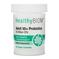 <img alt="HealthyBiom, Adult 50+ Probiotics, 25 Billion CFUs, 30 Veggie Capsules" title="HealthyBiom, Adult 50+ Probiotics, 25 Billion CFUs, 30 Veggie Capsules,898220015757"