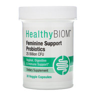 <img alt="HealthyBiom, Feminine Support Probiotics, 25 Billion CFUs, 30 Veggie Capsules" title="HealthyBiom, Feminine Support Probiotics, 25 Billion CFUs, 30 Veggie Capsules,898220015795"