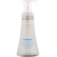3 PACK of Method, Naturally Derived Foaming Hand Wash, Free + Clear, 10 fl oz (300 ml)