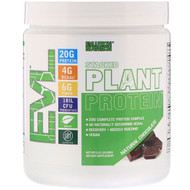 3 PACK of EVLution Nutrition, Stacked Plant Protein, Natural Chocolate, 0.41 lbs (185 g)