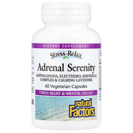 <img alt="Natural Factors, Stress-Relax, Adrenal Serenity, 60 Vegetarian Capsules" title="Natural Factors, Stress-Relax, Adrenal Serenity, 60 Vegetarian Capsules,068958028347"