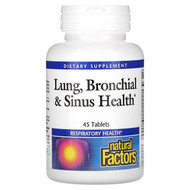 <img alt="Natural Factors, Lung, Bronchial & Sinus Health, 45 Tablets" title="Natural Factors, Lung, Bronchial & Sinus Health, 45 Tablets,068958035048"