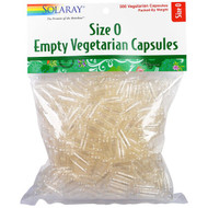 <img alt="Solaray, Empty Vegetarian Capsules, Size 0, 500 Veggie Caps" title="Solaray, Empty Vegetarian Capsules, Size 0, 500 Veggie Caps,076280098235"