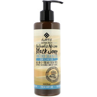 Alaffia, Authentic African Black Soap, Extra Rich, Unscented, 8 fl oz (236 ml)