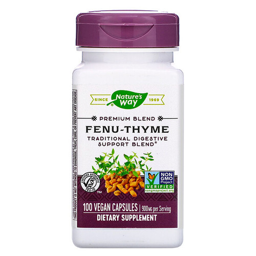 <img alt="Natures Way, Fenu-Thyme, 450 mg, 100 Vegetarian Capsules" title="Natures Way, Fenu-Thyme, 450 mg, 100 Vegetarian Capsules,033674003503"