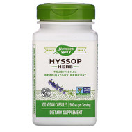 <img alt="Natures Way, Hyssop Herb, 450 mg, 100 Vegetarian Capsules" title="Natures Way, Hyssop Herb, 450 mg, 100 Vegetarian Capsules,033674143506"